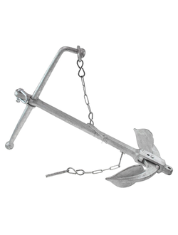 Якорь адмиралтейский складной Мореман, 5 кг.