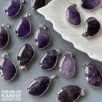 Кулон каплевидной формы 30-33х20-25 мм фри-форм, цена за штуку