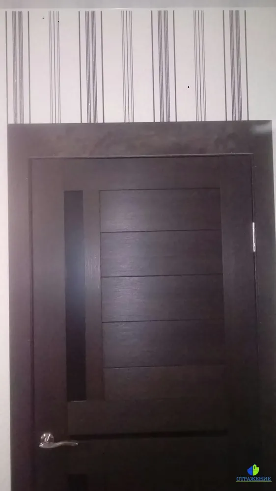 Установлена межкомнатная дверь