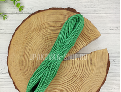 Бечевка бумажная 1,5мм*50м, зеленый