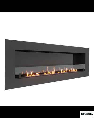 Биокамин в нишу  GRAND 1800 LITE. Стекло + Стемалит