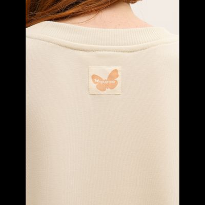 ЖЕНСКИЙ СВИТШОТ СВЕТЛЫЙ "ЦВЕТОЧНЫЕ КЕДЫ"