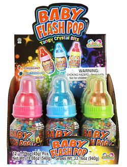 Кидсмания Baby Flash Pop Леденцовая Карамель 45 гр (12 шт)