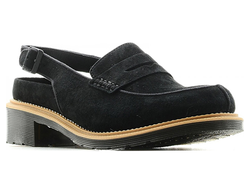 БОСОНОЖКИ DR.MARTENS ЧЁРНЫЕ/ЗАМШ