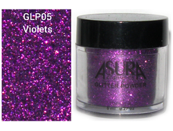 Глиттеры рассыпчатые AsurA cosmetics 05 Violets