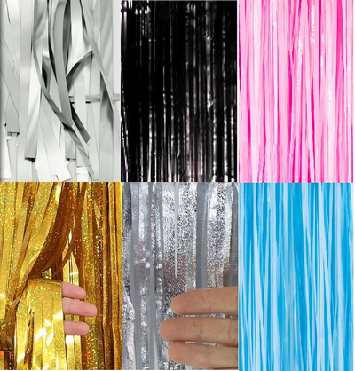 Занавес Дождик, 100*200 см, МИКС