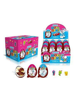Яйцо с шоколадной пастой и игр. "ШОКОПРИЗ" (Кролик) 15гр*24шт*12 бл.