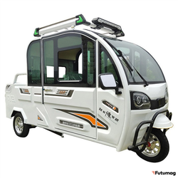 Трицикл GreenCamel Шторм Пикап (60V 1500W) кабина, кузов, понижающая 52 Ah