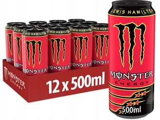 Энергетический напиток Monster Льюис Хэмилтон 500мл (12)