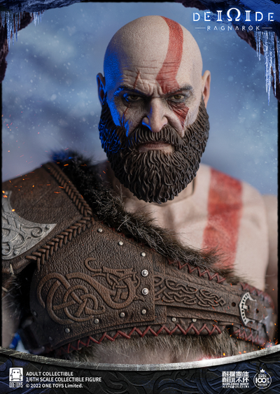 Кратос (God of War Ragnarok) - КОЛЛЕКЦИОННАЯ ФИГУРКА 1/6 Man Of War (OT019) - Onetoys