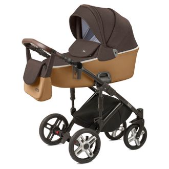 Коляска 3в1 Nuovita Carro Sport Nero Bronzo Черная Бронза