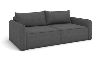 ДВУСПАЛЬНЫЙ КОМПАКТНЫЙ ПРУЖИННЫЙ ДИВАН-КРОВАТЬ ЛОФТ, ЭКО КАРКАС ДЕРЕВО С МЕХАНИЗМОМ ЕВРОКНИЖКА