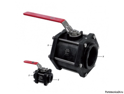 Кран 2х ходовой FP; Г3/4- Г3/4 bolts 4