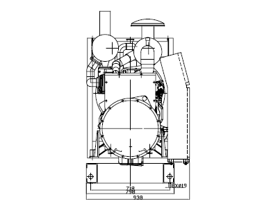 Судовой аварийный дизель генератор 90 кВт CCFJ90Y-W