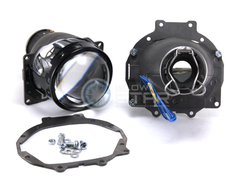 Комплект Hella R New с рамками для замены штатных ксеноновых / галогенных линз автомобиля Subaru Legacy Outback B13 (2003 - 2006) и B14 (2009-н.в.)