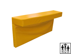 Мат защитный между батутом и ямой поролоновой