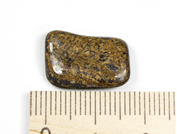 Бронзит, галтовка, Бразилия (17*12*4 мм, 2,3 г) №26929