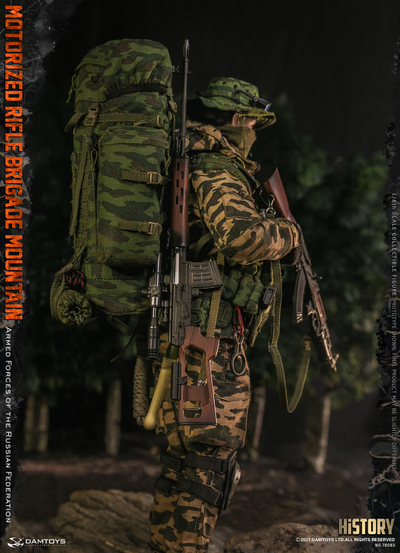 Горный мотострелок ВС РФ - Коллекционная ФИГУРКА 1/6 scale Armed Forces of the Russian Federation MOTORIZED RIFLE BRIGADE MOUNTAIN (78083) - DAMTOYS