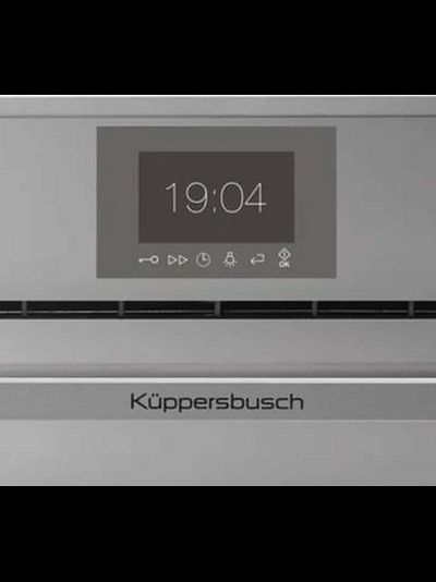 Компактный духовой шкаф с микроволнами Kuppersbusch CBM 6550.0 G1 Stainless Steel