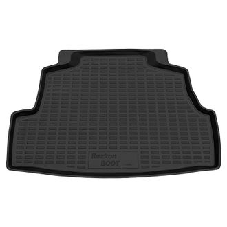 Коврик в багажник пластиковый (черный) для Nissan Almera Classiс (06-12)  (Борт 4см)