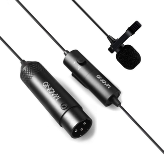 Микрофон петличный MAONO AU-XLR20 6м (черный)