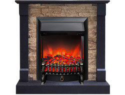 Электрокамин Моника BL M4 с очагом Fobos