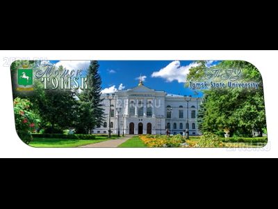 Гибкий магнит 14х5 см. - Томский государственный университет | интернет-магазин 2fru.ru