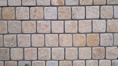 Брусчатка гранитная (Желтоватый оттенок)