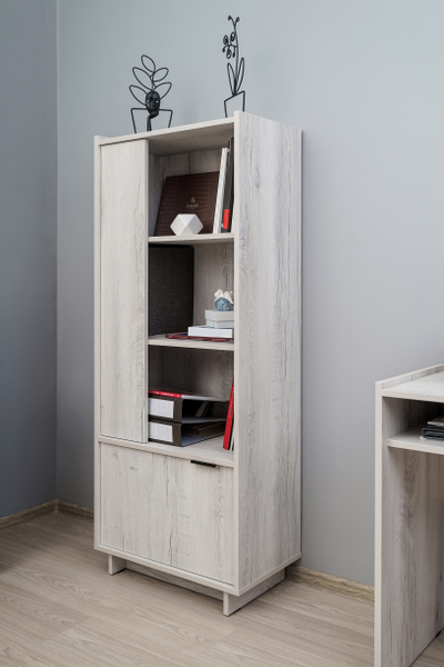 Гостиная ФЛЕКС - ФЛЕКС 25 Стеллаж Дуб Шавиниган