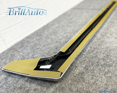 Молдинги Lexus LX600 LX500d на двери черные, хром