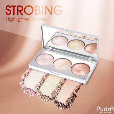 Golden Rose Палетка хайлайтеров для стробинга Strobing Highlighter Palette