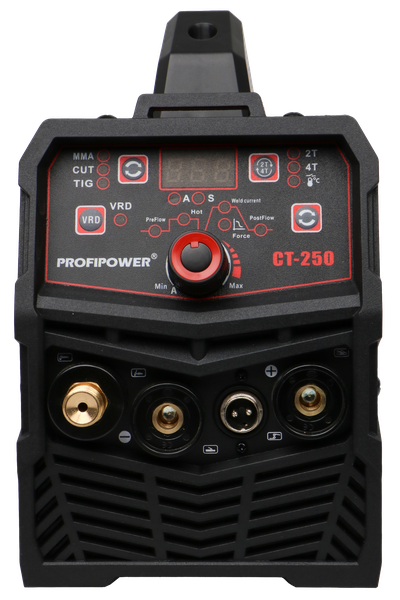 Инвертор плазменной резки PROFIPOWER CT-250 3B1 MMA+CUT+TIG