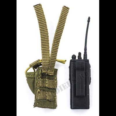 Радиостанция с черным подсумком VX600 1/6 (M-069 A) - SUPERMCTOYS