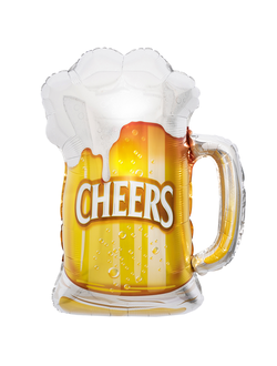 Шар 29"/74см "Смайл в колпачке"