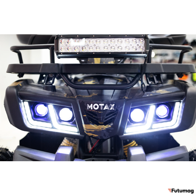 Бензиновый квадроцикл MOTAX GRIZLIK T200 LUX желтый