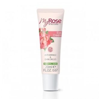 КРЕМ ДЛЯ КОЖИ ВОКРУГ ГЛАЗ EYE CREAM MY ROSE OF BULGARIA 20 мл.