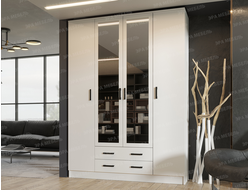 ЛДСП Шкаф КВАДРО Белый гладкий