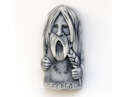 МАГНИТ-БАРЕЛЬЕФ ДАЖДЬБОГ , ЛИТЬЕВОЙ МРАМОР. ОПТ