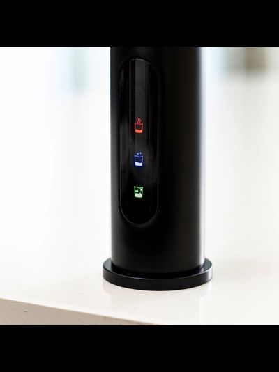 Система мгновенного кипячения воды с газацией и охлаждением 5в1 AQUAHOT ASPEN BM (матовый черный)