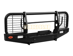 Передний универсальный силовой бампер серии Трофи на УАЗ Хантер 2003- (02.201.23)