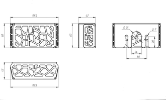Защита габаритных фонарей прицепа (490.261.000.001)