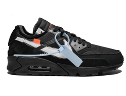 Nike Air Max 90 X Off White (Черные) фото