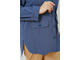 Женский  удлиненный жакет-рубашка арт. 898 (цвет синий) Размеры 52-64