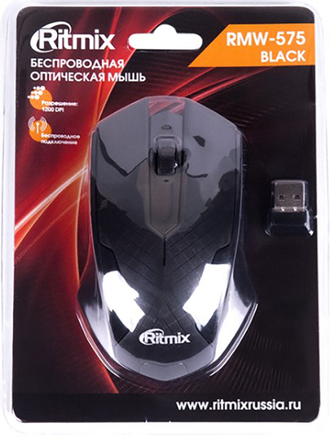 Беспроводная мышь Ritmix RMW-575 (черная)