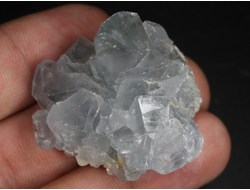 Целестин голубой, друза кристаллов, Мадагаскар (40*36*24 мм, 37 г) №36265