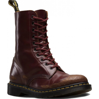 Ботинки Dr. Martens 1490 Kent & Curwen Oxblood бордовые