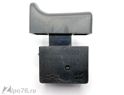 Выключатель Бочонок малый с толстым фиксатором широкой клавишей 163