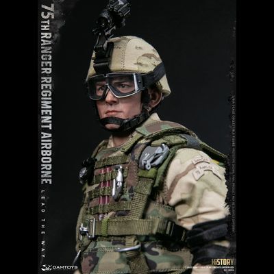 Американский десантник - КОЛЛЕКЦИОННАЯ ФИГУРКА 1/6 75th RANGER REGIMENT AIRBORNE (78094) - DAMTOYS