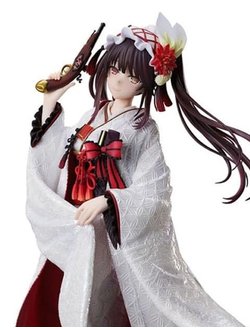 Фигурка 1/7 Куруми Токисаки (Tokisaki Kurumi Shiromuku)