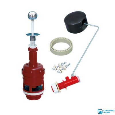 Арматура  унив. Тула РБМ (красная) АС-1.1М метал. в Тамбове